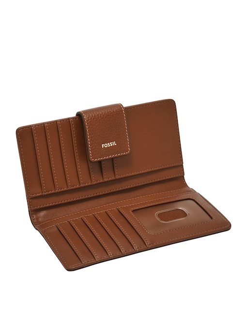 Fossil Logan Brown Clutch SL10100994 Fossil Logan Brown Clutch SL10100994