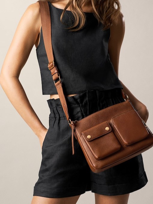 Fossil Maysen Brown Crossbody ZB11209200