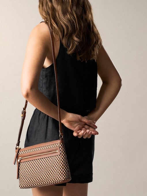 Fossil Fiona Brown Crossbody ZB11188249