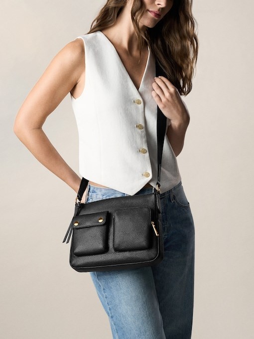 Fossil Maysen Black Crossbody ZB11209001