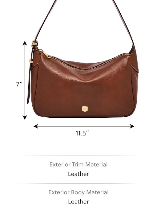 Fossil Dillon Brown Shoulder Bag ZB11186212 Fossil Dillon Brown Shoulder Bag ZB11186212