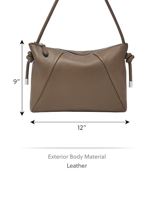 Fossil Willa Gray Shoulder Bag ZB11119793