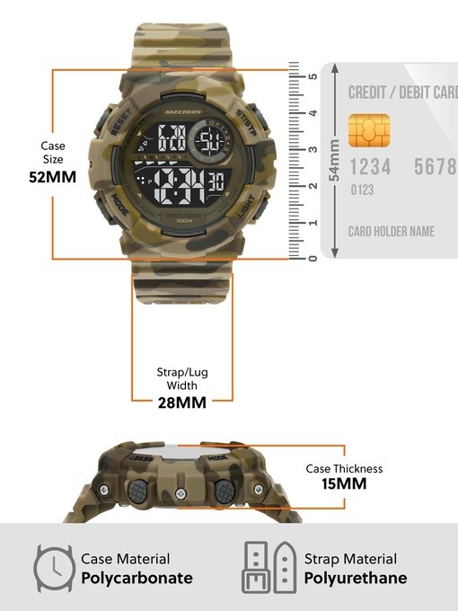 Skechers Macafee Green Watch SR1174 Skechers Macafee Green Watch SR1174