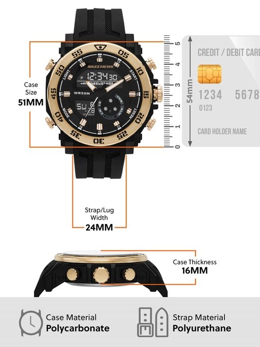 Skechers Ridgeland Black Watch SR5214