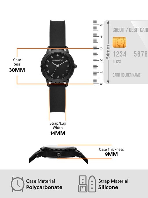 Skechers Anaheim Black Watch SR6304