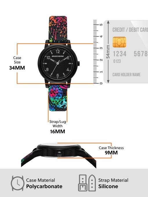 Skechers Toluca Black Watch SR6309 Skechers Toluca Black Watch SR6309