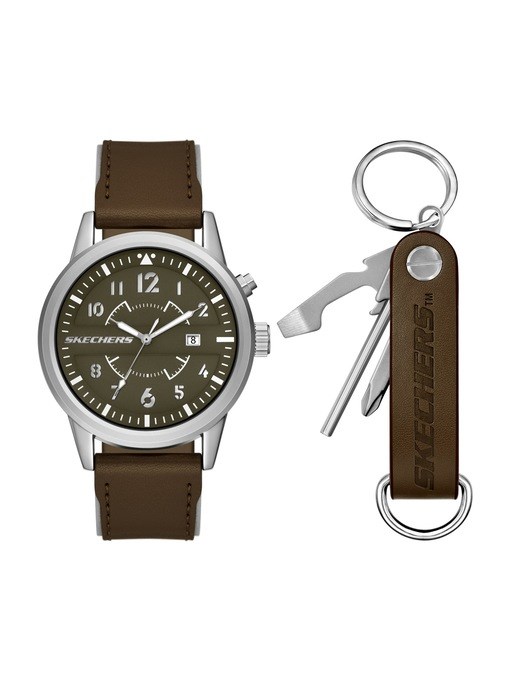 Skechers Sets Brown Watch SR8506