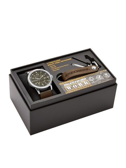 Skechers Sets Brown Watch SR8506