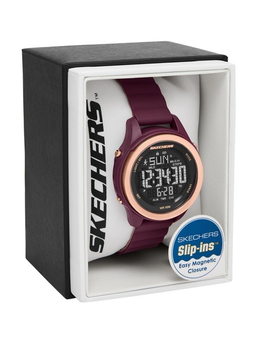 Skechers Fairhaven Burgundy Watch SR6348