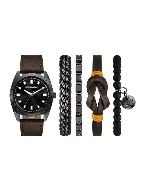 Skechers Sets Brown Watch SR9140