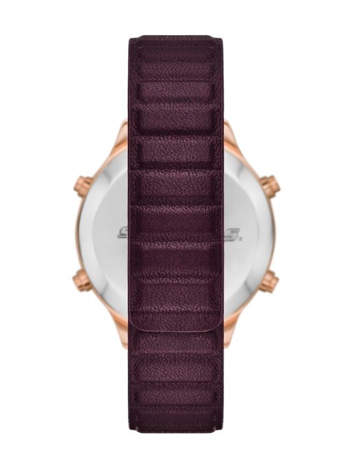 Skechers Aliso Burgundy Watch SR6342