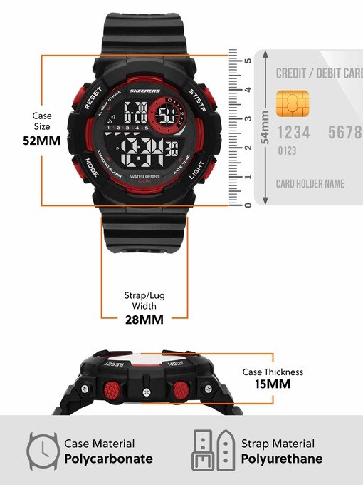 Skechers Macafee Black Watch SR1172 Skechers Macafee Black Watch SR1172