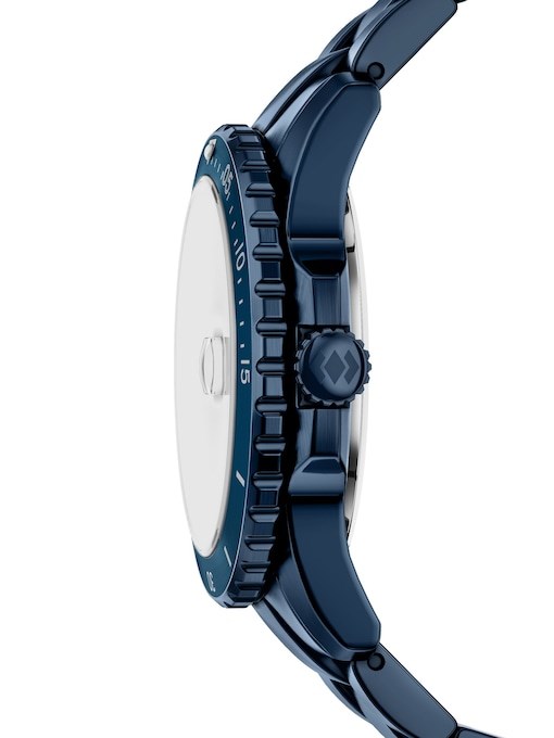 Fossil Blue Dive Three-Hand Navy Stainless Steel Watch Fossil Blue Dive Three-Hand Navy Stainless Steel Watch
