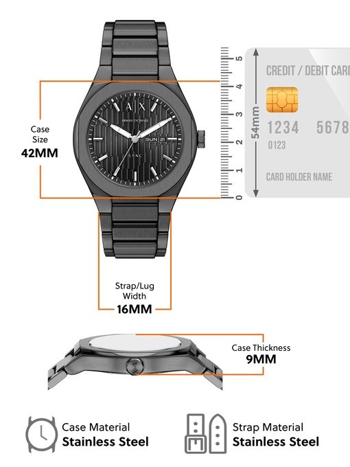 Armani Exchange Gunmetal Watch AX4300 Armani Exchange Gunmetal Watch AX4300