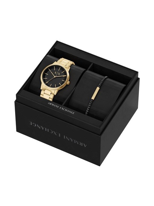 Armani Exchange Gold Watch AX7178SET Armani Exchange Gold Watch AX7178SET
