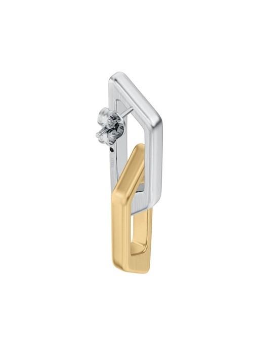 Diesel D Logo 2-Tone Earring DX1685931 Diesel D Logo 2-Tone Earring DX1685931