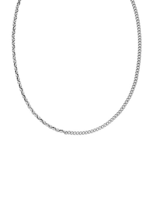 Diesel Diesel Font Silver Necklace DX1695040 Diesel Diesel Font Silver Necklace DX1695040