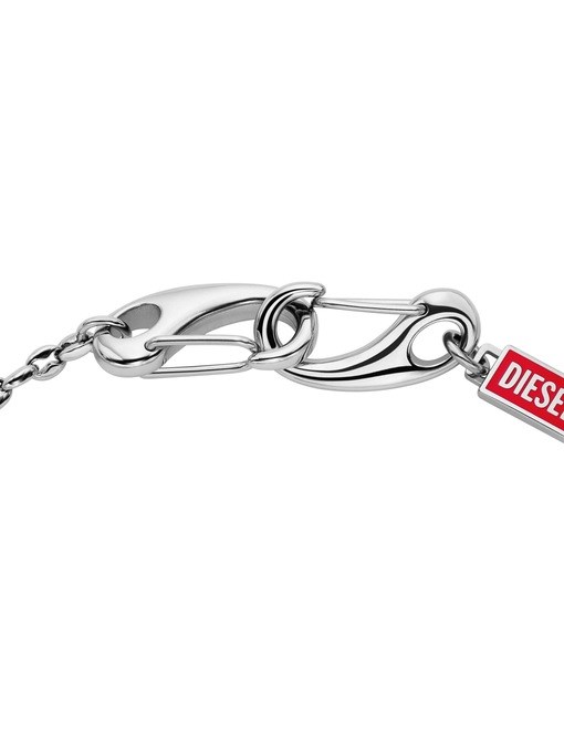 Diesel Diesel Font Silver Necklace DX1695040 Diesel Diesel Font Silver Necklace DX1695040