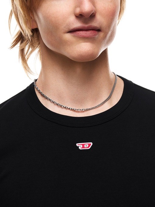 Diesel Diesel Font Silver Necklace DX1695040 Diesel Diesel Font Silver Necklace DX1695040