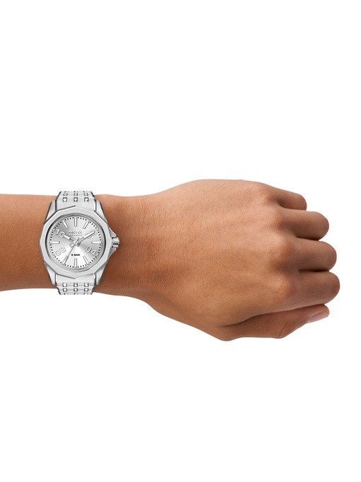 Diesel Stinger Silver Watch DZ2236