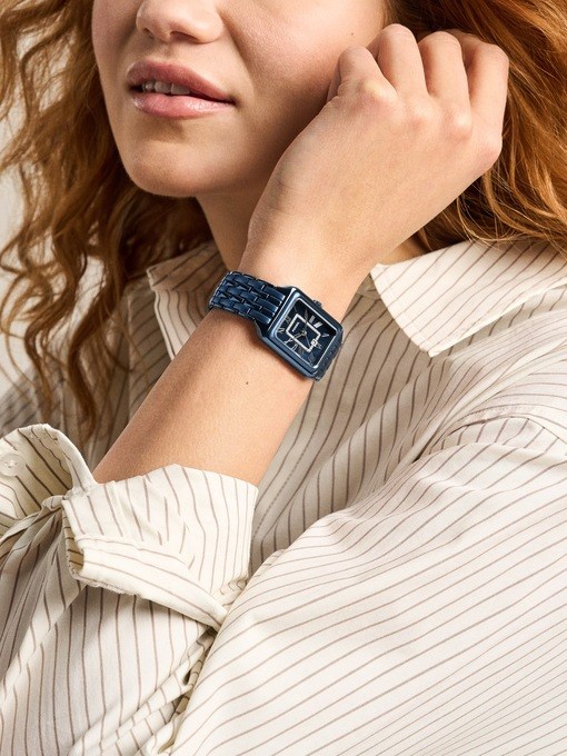 Raquel Three-Hand Navy Stainless Steel Watch Raquel Three-Hand Navy Stainless Steel Watch