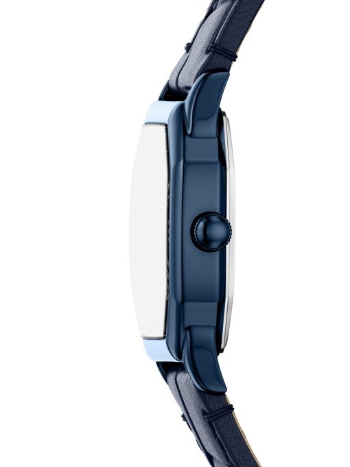 Harlow Three-Hand Navy Leather Watch Harlow Three-Hand Navy Leather Watch