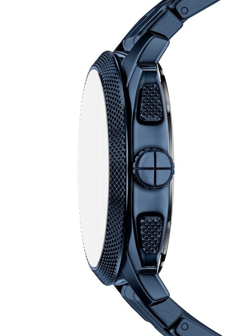 Machine Chronograph Navy Stainless Steel Watch