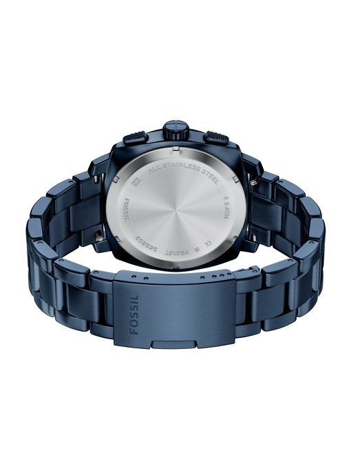 Machine Chronograph Navy Stainless Steel Watch