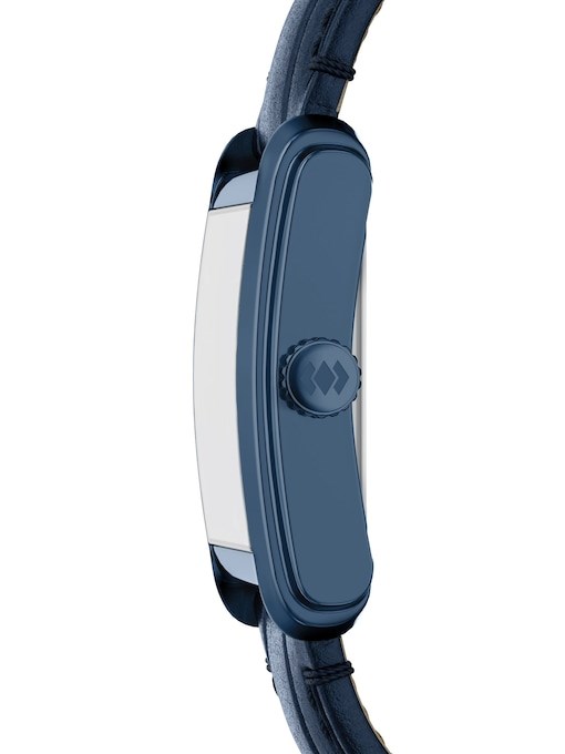 Carraway Three-Hand Navy Croco Leather Watch Carraway Three-Hand Navy Croco Leather Watch
