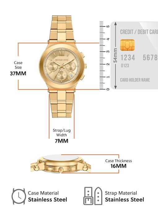 Michael Kors Billie Gold Watch MK7603 Michael Kors Billie Gold Watch MK7603