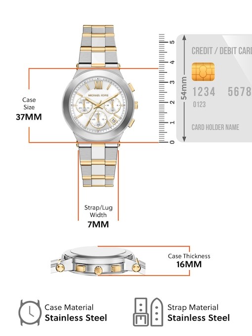 Michael Kors Billie Two Tone Watch MK7605 Michael Kors Billie Two Tone Watch MK7605