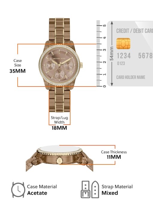 Michael Kors Bryant Two Tone Watch MK7606 Michael Kors Bryant Two Tone Watch MK7606