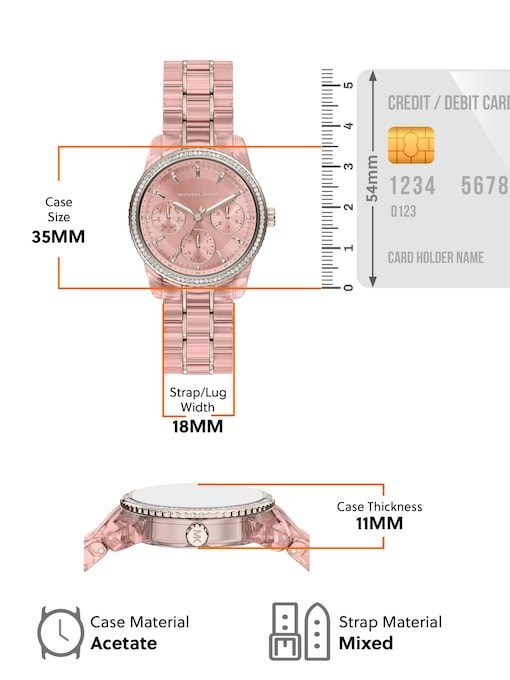 Michael Kors Bryant Pink Watch MK7607 Michael Kors Bryant Pink Watch MK7607
