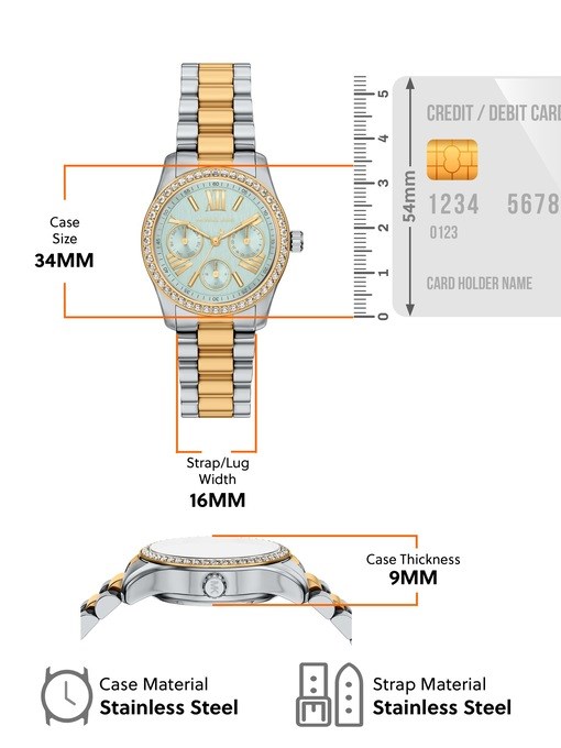 Michael Kors Lexington Two Tone Watch MK7609