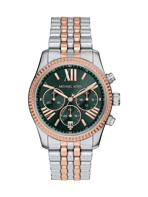 Michael Kors Lexington Two Tone Watch MK7610