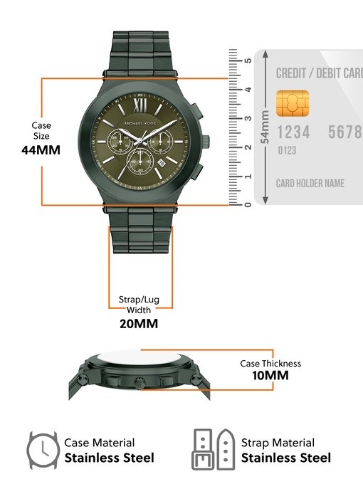 Michael Kors Billie Green Watch MK9268
