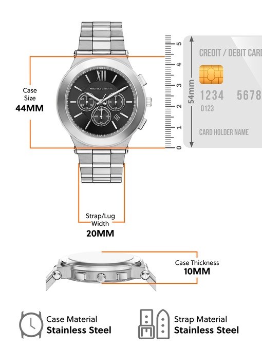 Michael Kors Billie Silver Watch MK9272SET Michael Kors Billie Silver Watch MK9272SET