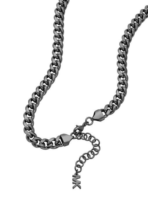 Michael Kors Premium Gunmetal Necklace MKJ8635060 Michael Kors Premium Gunmetal Necklace MKJ8635060