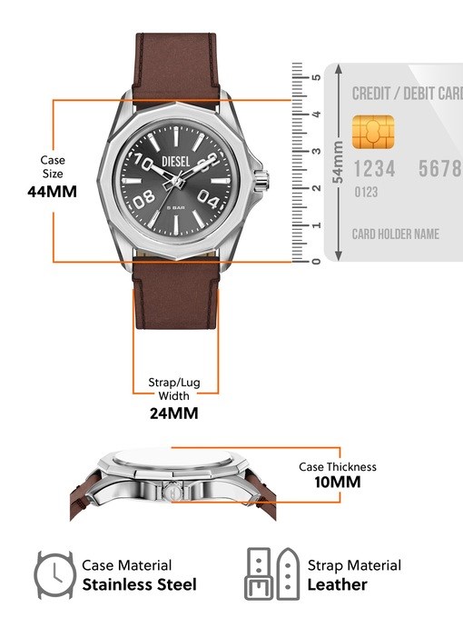 Diesel Stinger Brown Watch DZ2240