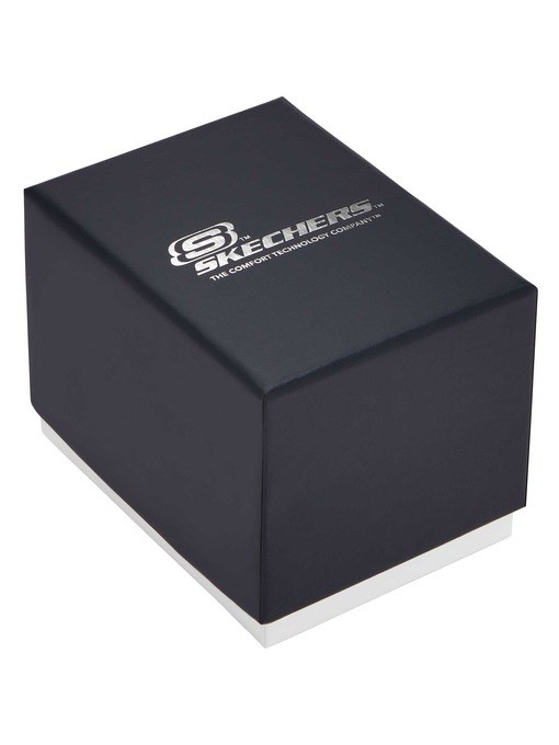 Skechers Evalyn Three Hand Blush Silicone Watch Skechers Evalyn Three Hand Blush Silicone Watch