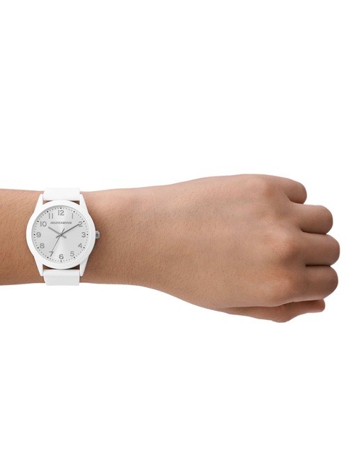 Skechers Sets Three Hand White Silicone Watch Skechers Sets Three Hand White Silicone Watch