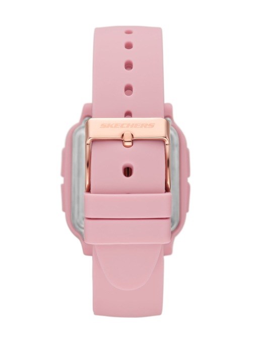 Skechers Holmby Digital Blush Silicone Watch