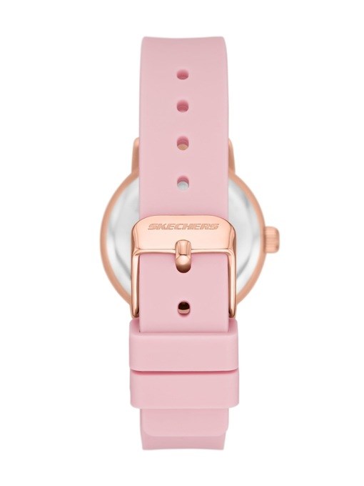 Skechers Ardmore Three Hand Blush Silicone Watch Skechers Ardmore Three Hand Blush Silicone Watch