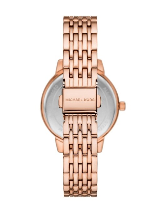 Michael Kors Multifunction Rose Gold-Tone Stainless Steel Watch Michael Kors Multifunction Rose Gold-Tone Stainless Steel Watch