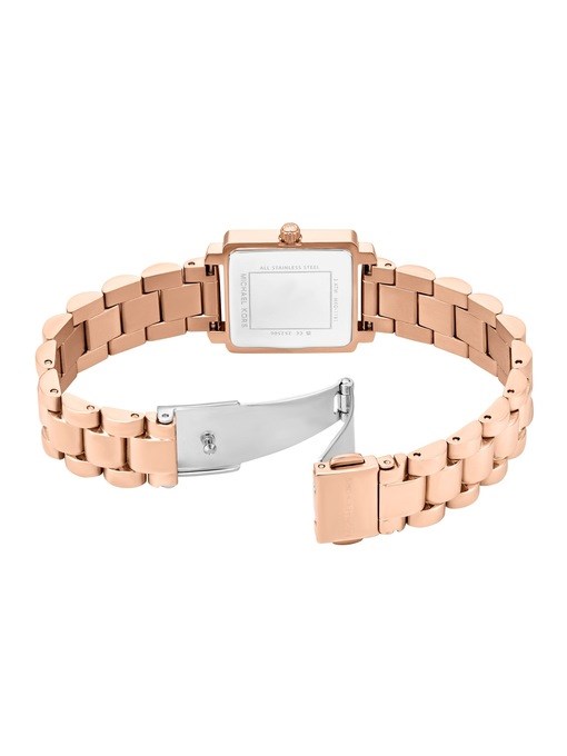 Michael Kors Gwynn Three-Hand Rose Gold-Tone Stainless Steel Watch