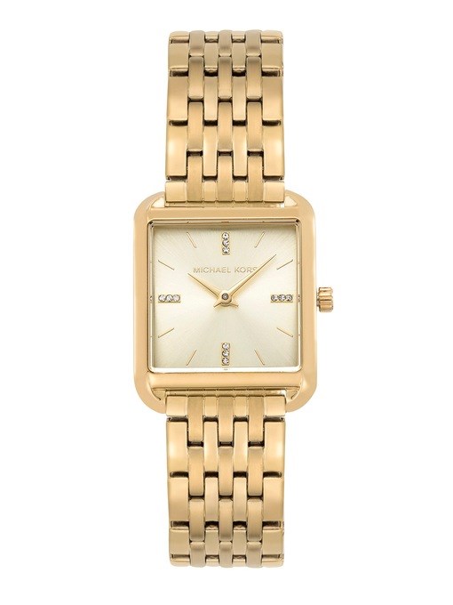 Michael Kors Women's Drew Three-Hand Gold-Tone Stainless Steel Watch Michael Kors Women's Drew Three-Hand Gold-Tone Stainless Steel Watch
