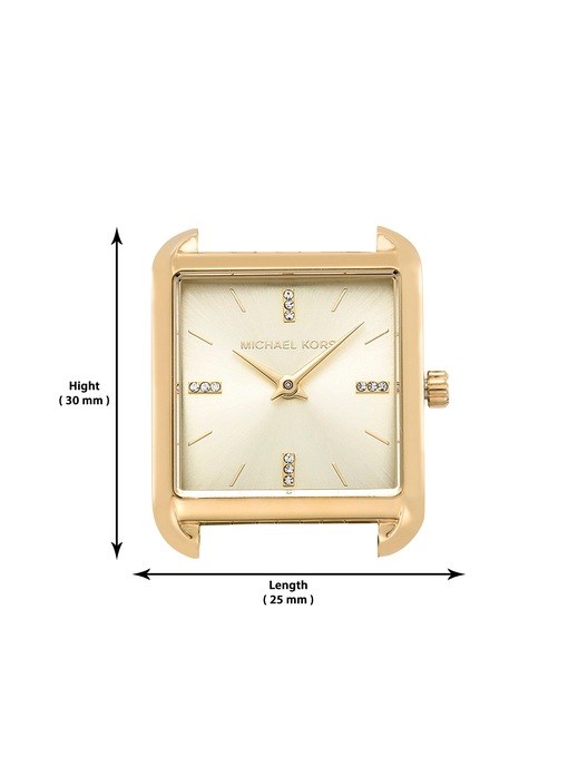 Michael Kors Women's Drew Three-Hand Gold-Tone Stainless Steel Watch Michael Kors Women's Drew Three-Hand Gold-Tone Stainless Steel Watch