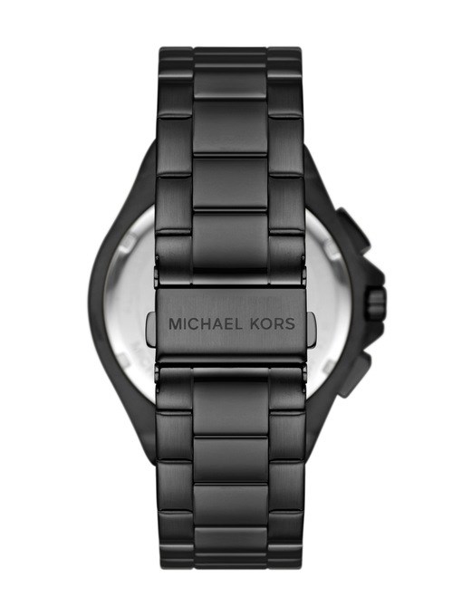 Michael Kors Lennox Chronograph Black Stainless Steel Watch Michael Kors Lennox Chronograph Black Stainless Steel Watch