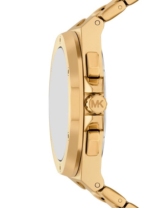 Michael Kors Lennox Chronograph Gold-Tone Stainless Steel Watch Michael Kors Lennox Chronograph Gold-Tone Stainless Steel Watch