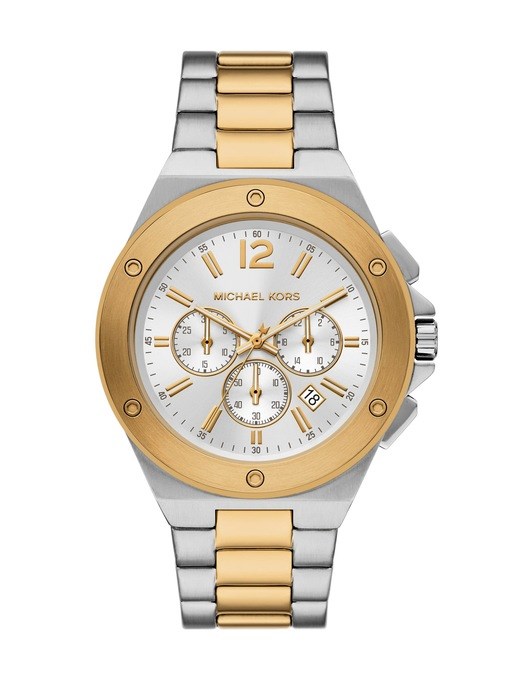 Michael Kors Lennox Chronograph Two-Tone Stainless Steel Watch Michael Kors Lennox Chronograph Two-Tone Stainless Steel Watch